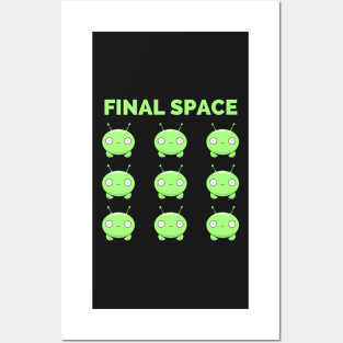 Final Space Mooncake Chookity Pok - Funny Posters and Art